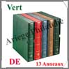 Reliure DE EXCELLENT - STANDARD - VERT -  Avec ETUI assorti (334966 ou DEKAG) Leuchtturm