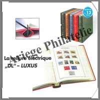 Reliure DL LUXUS - STANDARD - BLEU - Avec ETUI assorti (307792 ou DLKABL)