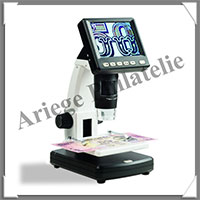 MICROSCOPE DIGITAL DM3 Professionnel - Grossissement x10  x500 - USB2 (346680  ou DM3)