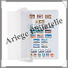 Feuille ETA4W - Carton BLANC - 9 Bandes Cristal - Format A4 (326532 ou ETA4W) Leuchtturm