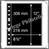 Feuilles GRANDE 1S - NOIRES - 1 Poche (333555 ou GRANDE1S)