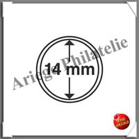 CAPSULES pour PIECES de 14 mm - Boite de 10 (314071 ou LE-GRIPS14)