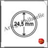 CAPSULES pour PIECES de 24,5 mm - Boite de 10 (310706 ou GRIPS24,5) Leuchtturm
