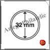CAPSULES pour PIECES de 32 mm - Boite de 10 (304799 ou GRIPS32) Leuchtturm