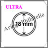 CAPSULES ULTRA pour PIECES de 18 mm - Boite de 10 (345019 ou GRIPSP18) Leuchtturm