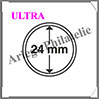 CAPSULES ULTRA pour PIECES de 24 mm - Boite de 10 (345029 ou GRIPSP24) Leuchtturm