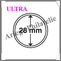 CAPSULES ULTRA pour PIECES de 28 mm - Boite de 10 (345034 ou GRIPSP28)