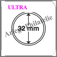 CAPSULES ULTRA pour PIECES de 32 mm - Boite de 10 (345039 ou GRIPSP32)