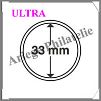 CAPSULES ULTRA pour PIECES de 33 mm - Boite de 10 (345041 ou GRIPSP33)
