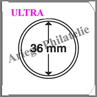 CAPSULES ULTRA pour PIECES de 36 mm - Boite de 10 (345044 ou GRIPSP36)