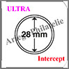 CAPSULES ULTRA Intercept - Pour PIECES de 28 mm - Boite de 10 (359422 ou GRIPSPI28) Leuchtturm