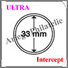 CAPSULES ULTRA Intercept - Pour PIECES de 33 mm - Boite de 10 (359427 ou GRIPSPI33) Leuchtturm