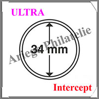 CAPSULES ULTRA Intercept - Pour PIECES de 34 mm - Boite de 10 (359428 ou GRIPSPI34)