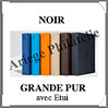 Reliure GRANDE PUR - AVEC Etui assorti - NOIR -  Reliure 1er Prix (359527 ou GRPURSETS) Leuchtturm