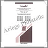 HAWID Assortiment de 100 Bandes NOIRES : Environ 180 grammes (366371) Leuchtturm