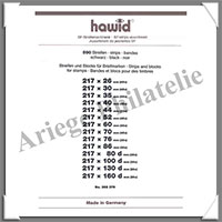 HAWID Assortiment de 500 Bandes NOIRES : Environ 1.050 grammes (366379)