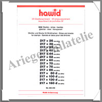 HAWID Assortiment de 500 Bandes TRANSPARENTES : Environ 1.050 grammes (366378)