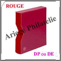 Etui KA EXCELLENT - STANDARD - ROUGE - Pour Reliure DE ou DP (309977 ou KA-R)