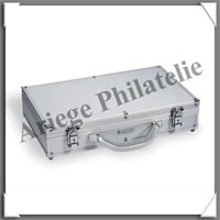 VALISE  ALUMINIUM - VIDE - Pour 4 PLATEAUX de Muselets (306163 ou KO3 LEER ou CARGO L6)