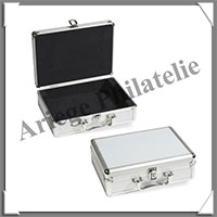 VALISE  ALUMINIUM - VIDE - Pour 6 PLATEAUX type TAB (306163 ou KO3 LEER ou CARGO L6)