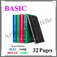 Classeur BASIC - 32 Pages BLANCHES - ASSORTIMENT (303201 ou L4-16)