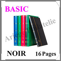 Classeur BASIC - 16 Pages NOIRES - NOIR (315975 ou LS4-8-S)