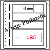 Feuilles LB5 - 5 Bandes : 190x46 mm (307332 ou LB5)