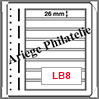 Feuilles LB8 - 8 Bandes : 190x26 mm (313996 ou LB8) Leuchtturm