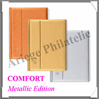 Classeur COMFORT- 64 Pages NOIRES - GOLD (358058 ou LSP4-32-GO)