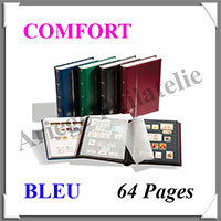 Classeur COMFORT- 64 Pages NOIRES - BLEU (317918 ou LSP4-32-BL)