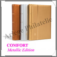 Classeur COMFORT- 64 Pages NOIRES - BRONZE (358060 ou LSP4-32-BRO)