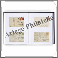 Classeur COMFORT- 64 Pages BLANCHES - BLEU - Pour 128 Lettres  (347998 ou LP4-322-BL)