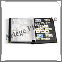 Classeur COMFORT de LUXE - 64 Pages NOIRES - BLEU ROI - Coins Renforcs (341941 ou LSP4-32AMBL)