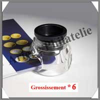 LOUPE COMPARATEUR - Grossissement x6  - Lentille 33 mm (327937 ou LU22)