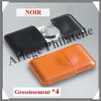 LOUPE de POCHE COULISSANTE - Grossissement x4  - Lentille 32 mm (334309 ou LU25S)