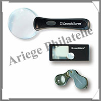 KIT de 3 LOUPES (LED LOOK) - Grossissements de x2,5  10 (346665 ou LUSET1)