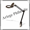 LOUPE de BUREAU - avec 60 LEDs - Grossissement x1,75 - Lentille 127 mm (357187 ou LUSWING) Leuchtturm