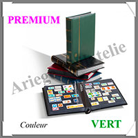 Classeur PREMIUM - 32 Pages NOIRES -Sans ETUI -  VERT (303606 ou LZS4-16N-G)