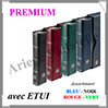 Classeur PREMIUM - 32 Pages NOIRES -Avec ETUI assorti -  ASSORTIMENT (341460 ou LZS4-16) Leuchtturm