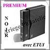 Classeur PREMIUM - 32 Pages NOIRES -Avec ETUI assorti -  NOIR (327250 ou LZS4-16-S) Leuchtturm