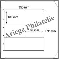 Feuilles MAX 2C - Pour CPM - HORIZONTALES - Transparentes  (332833 ou MAX2C)