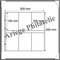 Feuilles MAX 3C - Pour CPM - VERTICALES - Transparentes (323390 ou MAX3C)