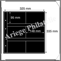 Feuilles MAX 5S - Pour CPA - HORIZONTALES - Noires (322444 ou MAX5S)