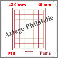 MEDAILLIER Fum - 48 Compartiments Carrs de 30 mm (322045 ou MB48)