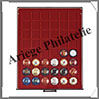 MEDAILLIER FUME - 48 CASES - Plaques de Muselets de CHAMPAGNE (322045 ou MB48) Leuchtturm