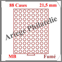 MEDAILLIER Fum - 88 Compartiments Circulaires de 21,5 mm (330737 ou MB88R)