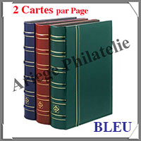 Album MULTI 200 Classic - BLEU ROI - Pages FIXES - 200 Emplacements (323576 ou MULTI200BL)