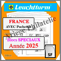 FRANCE 2025 - Blocs 'Edition Sp�ciale'  - AVEC Pochettes (N15SNSF-25 ou 100348)