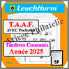 TERRES AUSTRALES FRANCAISES 2025 - AVEC Pochettes (N15TASF-25 ou 100460) Leuchtturm