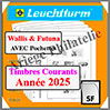 WALLIS et FUTUNA 2025 - AVEC Pochettes (N15WFSF-25 ou 100461) Leuchtturm